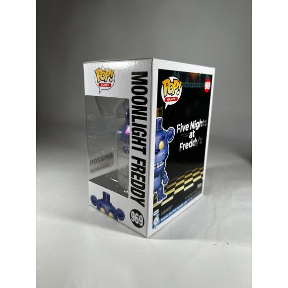 NEW Funko POP! Games Five Nights At Freddy's Moonlight #969 Exclusive Variant - Picture 8 of 11